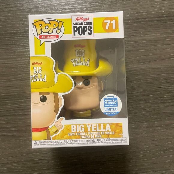 Funko Other - Funko Pop! Vinyl: Ad Icons - Big Yella - Funko (Exclusive) #71